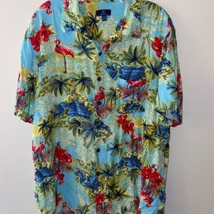 Hawaiian print shirt